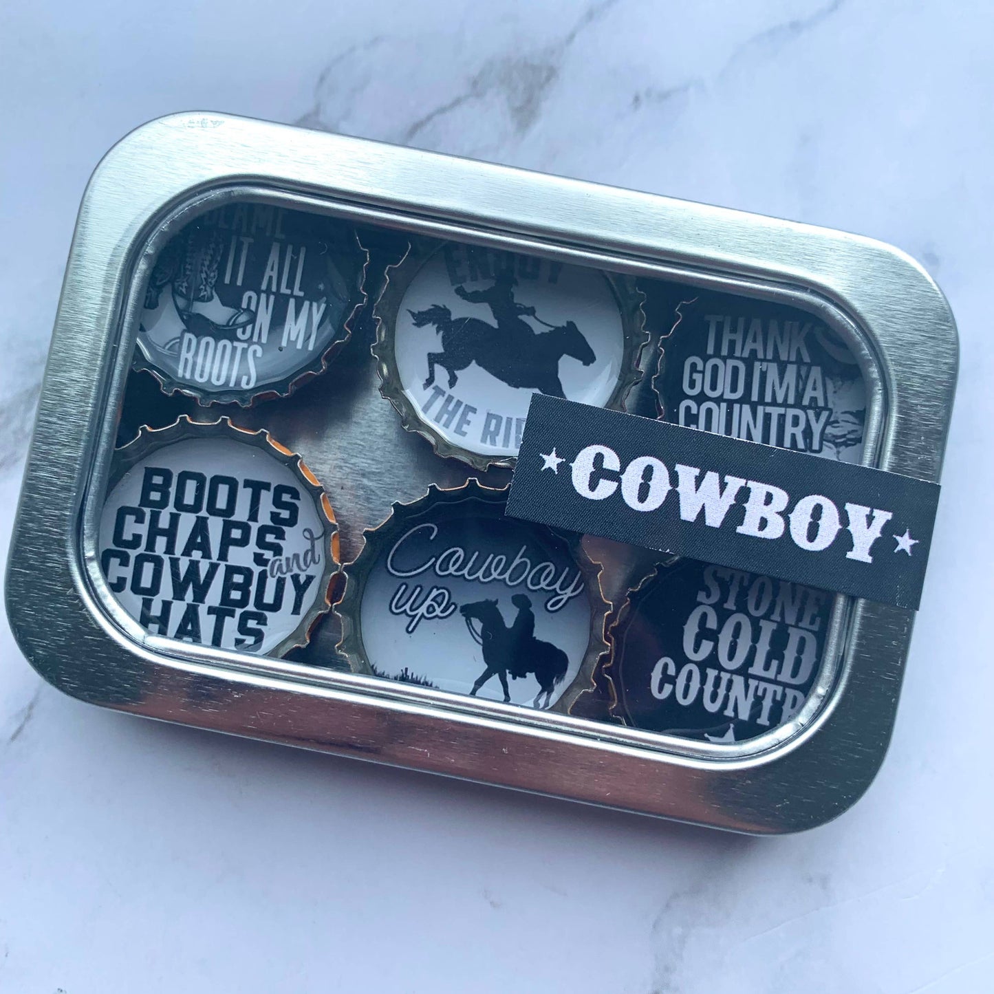 Cowboy Magnets - Father's Day Gifts