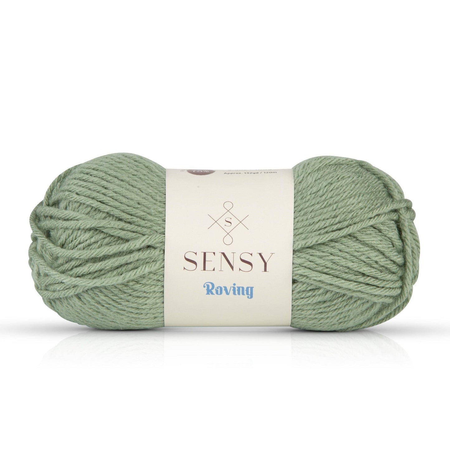 Sensy Roving Yarn, 3.5 oz, 132 Yards, Gauge 5 Bulky: Forest Green / 1 Skein