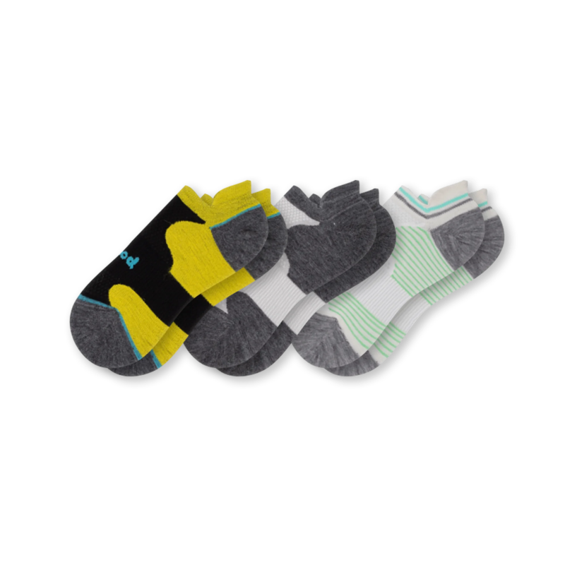 Women's Performance Socks: BLK / Medium / Large (US: 8.5 - 11.5+)