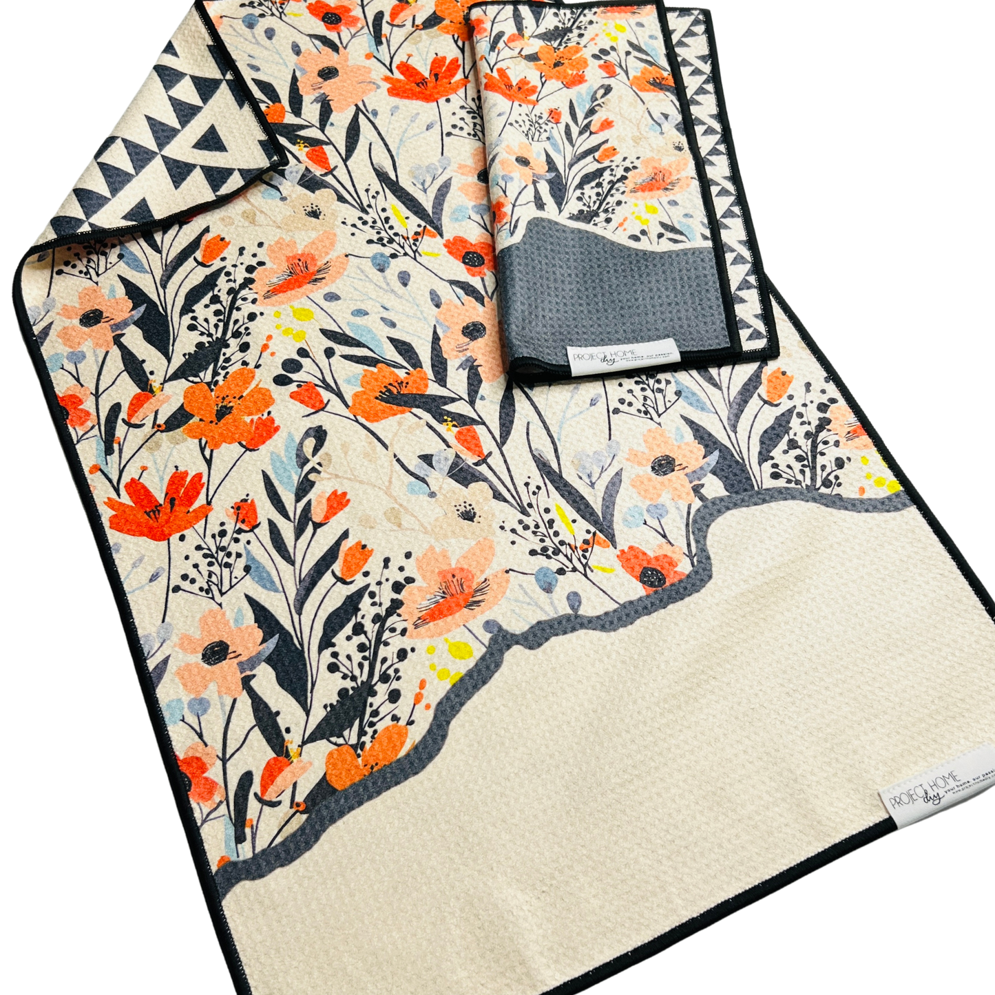 Mountain of Heart | Waffle Weave Microfiber Towels Kitchen & Bath: Hand Towel
