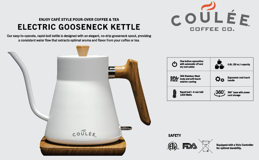 COULÉE GOOSENECK KETTLE