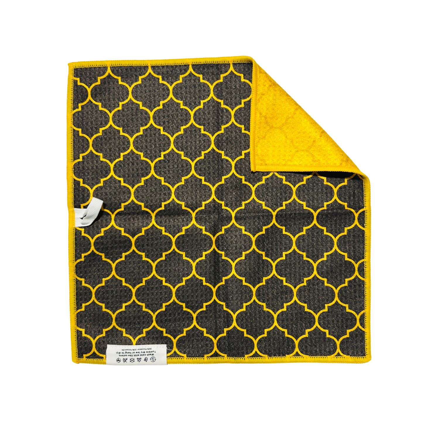 Home of the Brown & Gold | Waffle Weave Microfiber Hand Towels – Kitchen & Bath: Hand Towel