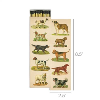 MATCHES - DOG COLLAGE 8.5X2.5X.75