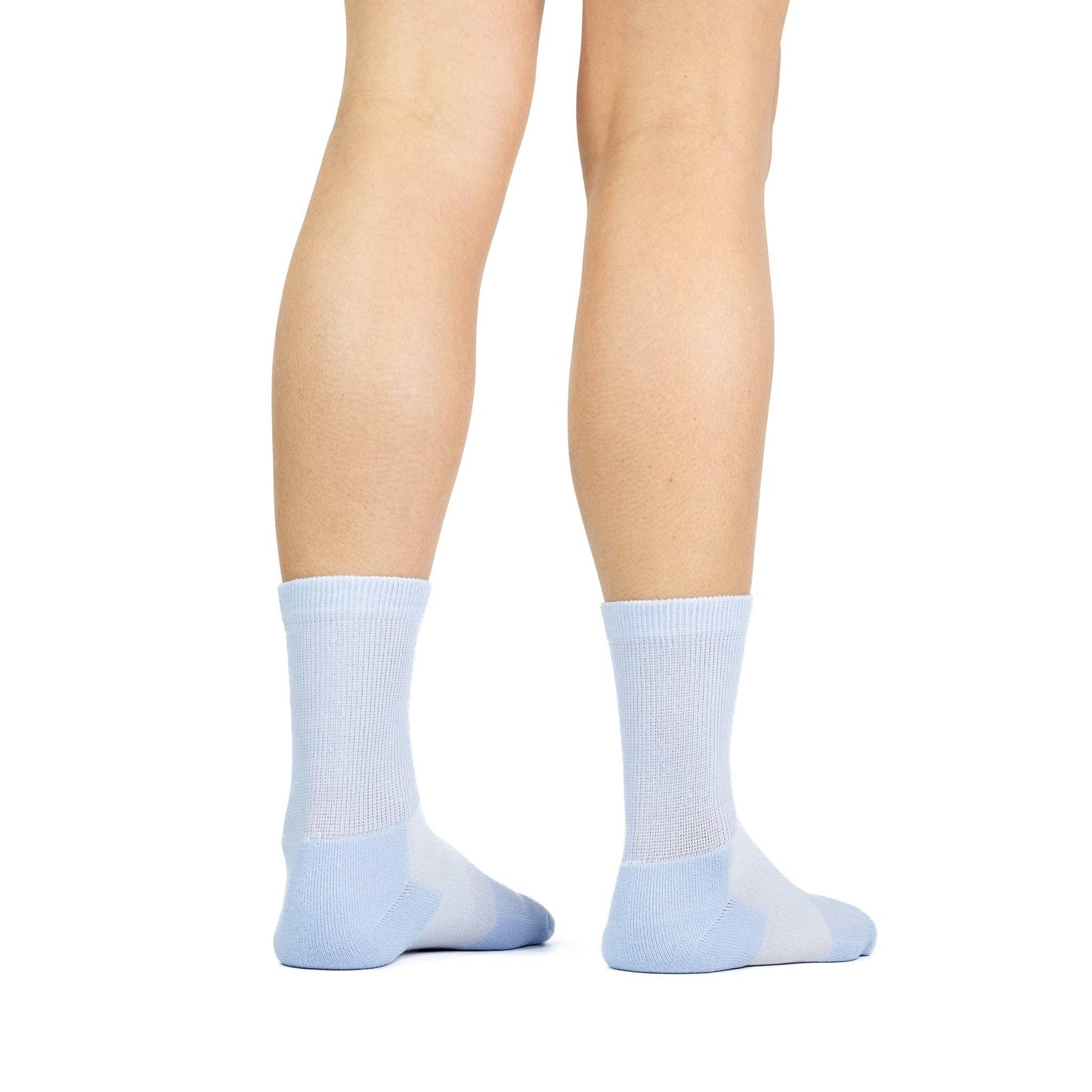 Her Diabetic Lightweight Crew - 2 pack: Black / Medium