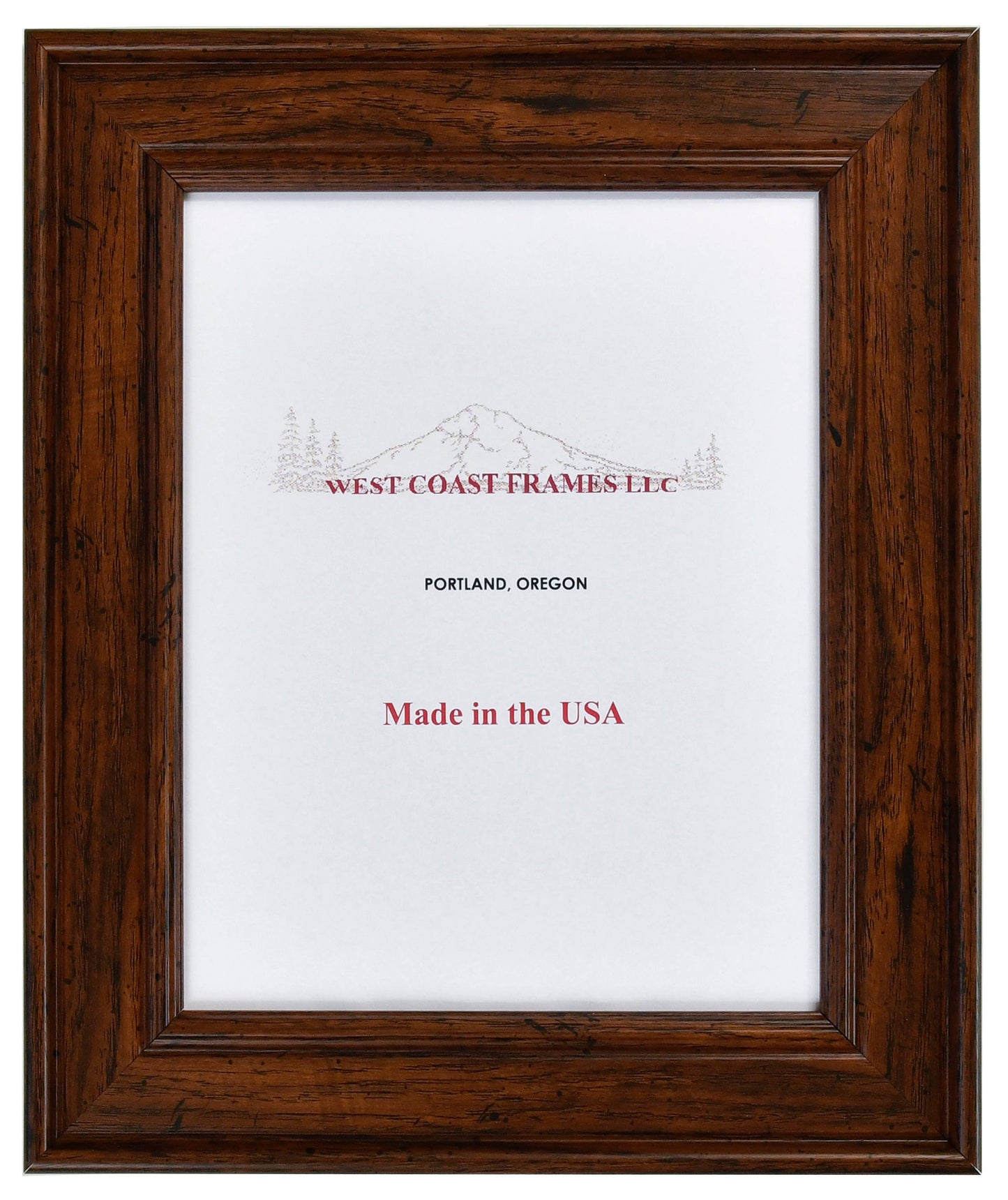 14041 - 2" Rustic Walnut Poly Picture Frame: 16 X 24