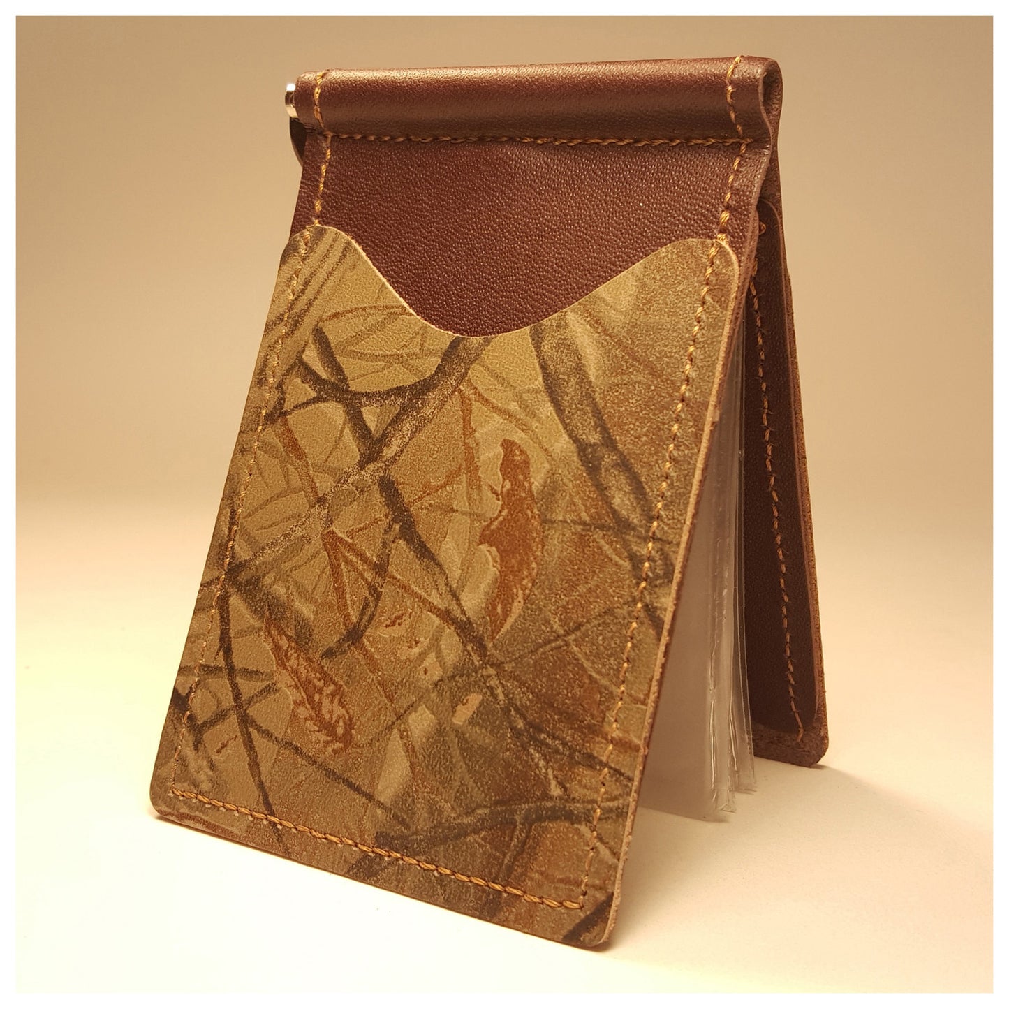 WALLET BACK SAVER BROWN/CAMO