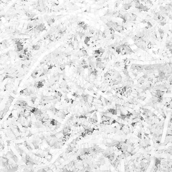 Crinkle Cut Paper Shred 10 lb: Natural Tan / 1 Pack / 10 lb Box