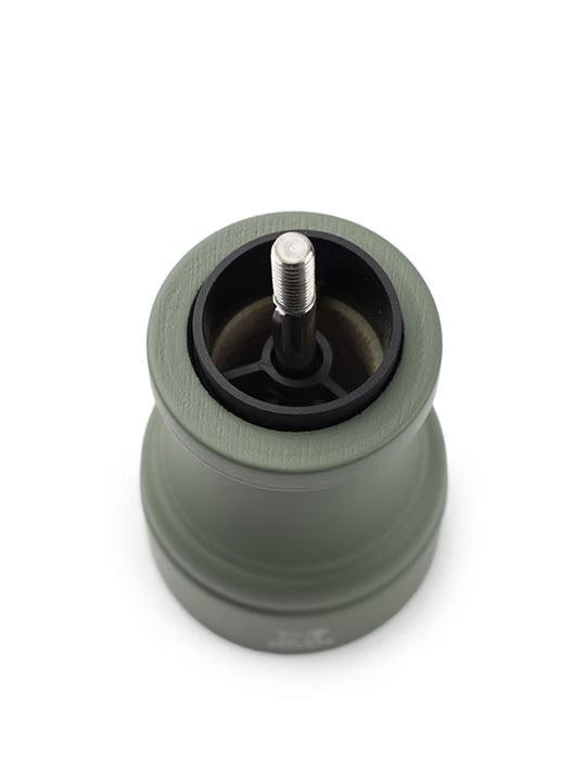 Manual Pepper Mill in Wood, Fern Green, 12 cm - 4 in