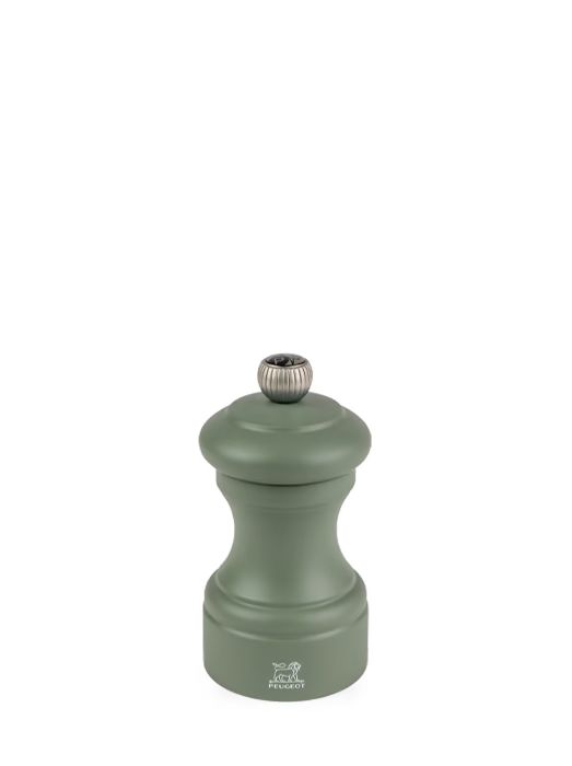 Manual Pepper Mill in Wood, Fern Green, 12 cm - 4 in