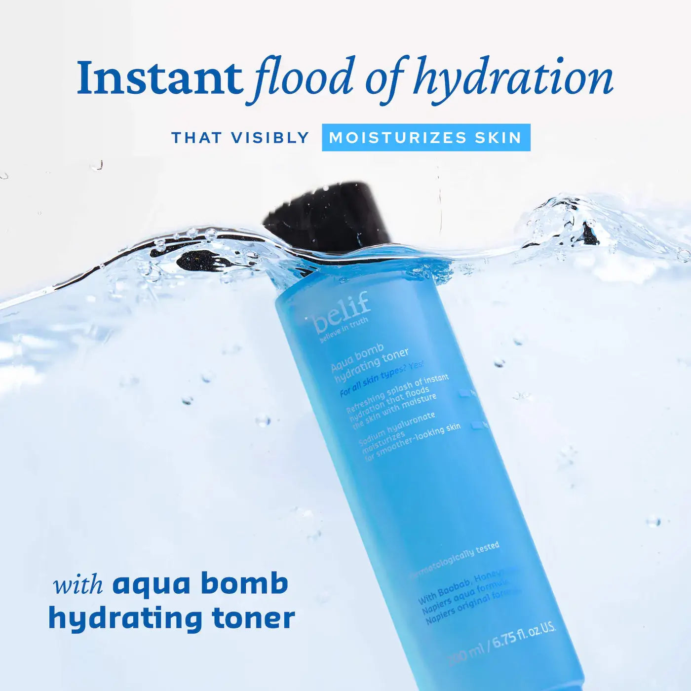 BELIF Aqua Bomb Hydrating Toner 20ml MINI