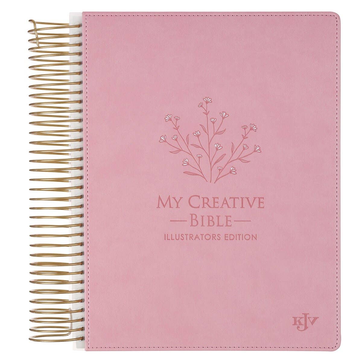 KJV My Creative Bible Faux Leather HC, Pink 2