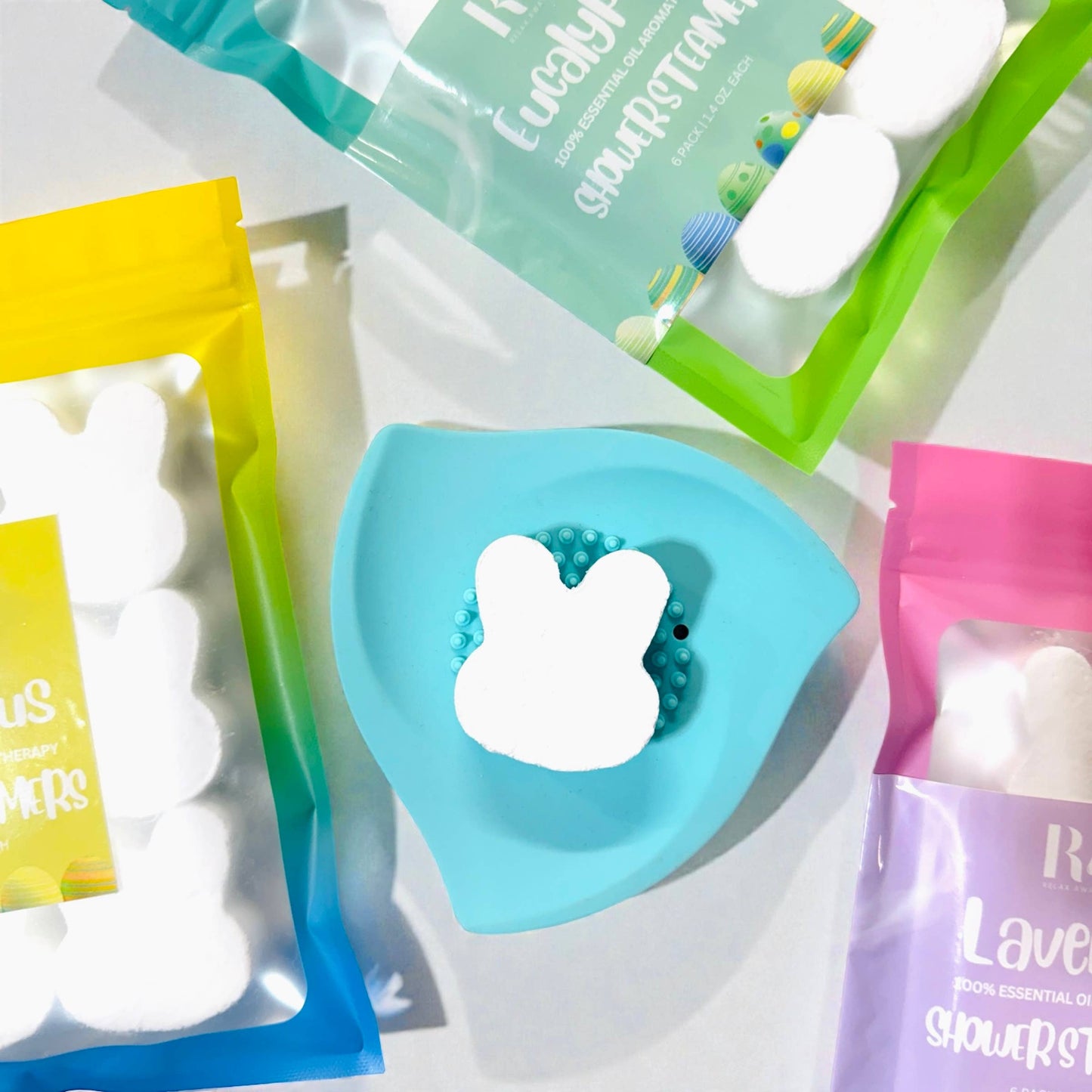 Easter Bunny Shower Steamers - 6 Pack - Aromatherapy: Lavender