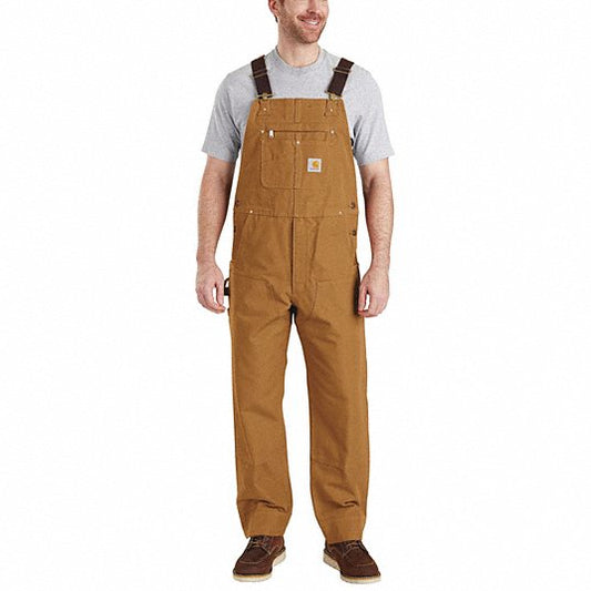 102776-211 (R01) Carhartt Duck Bib Overalls Unlined