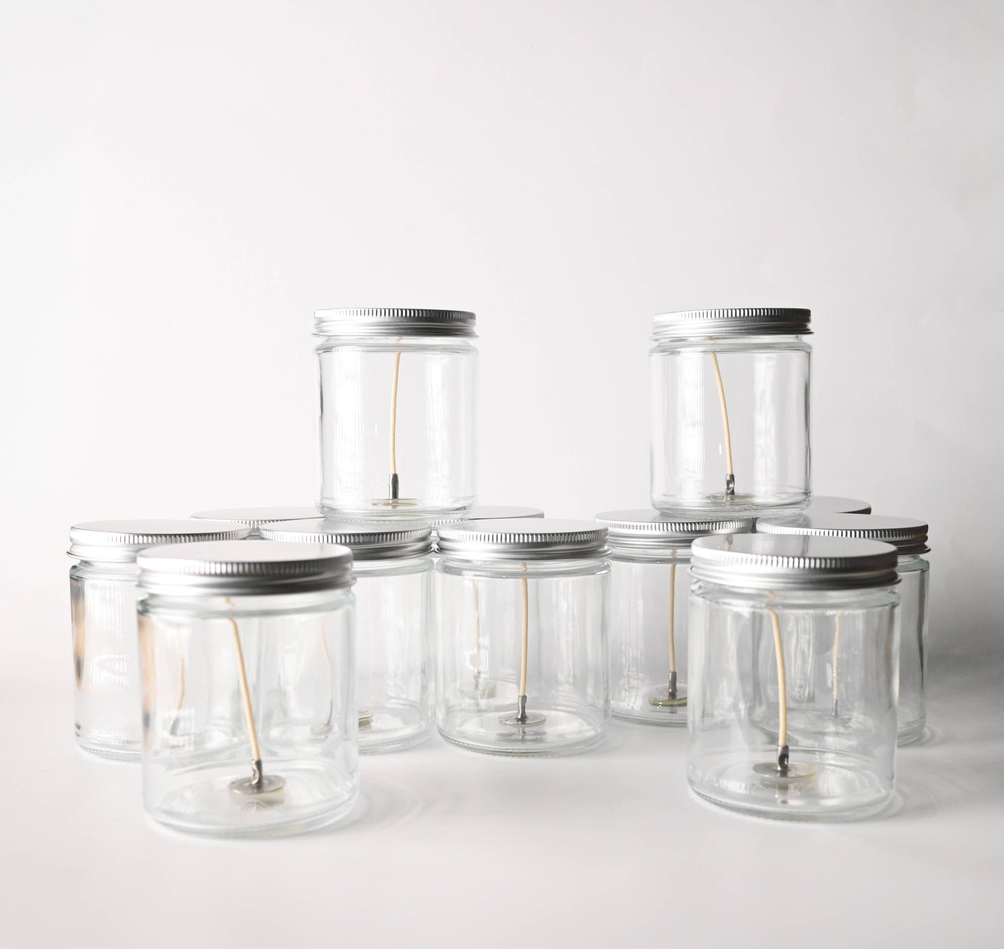 Candle Bar - 5.5 oz Glass Wicked Jar with Lid