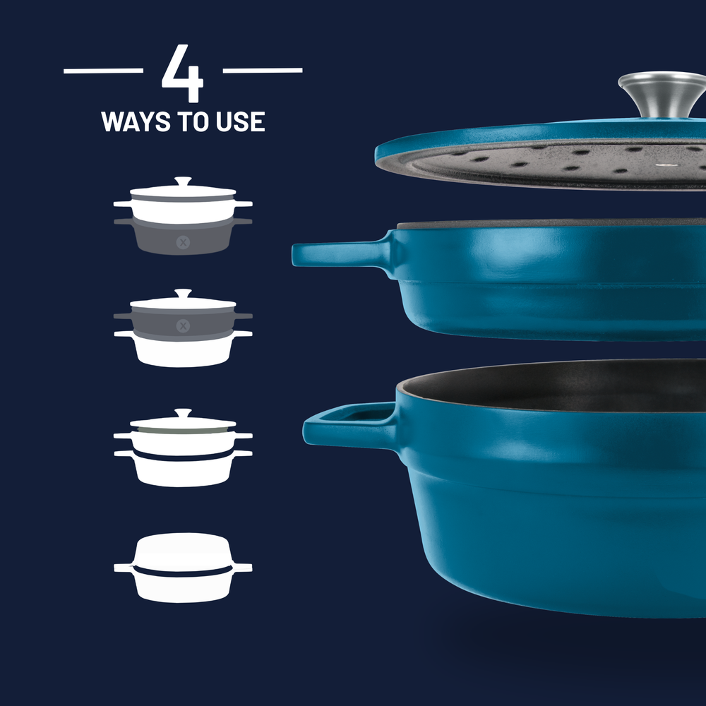 Ultimate Dutch Oven - Assorted Colors - 7.75 QT. Set