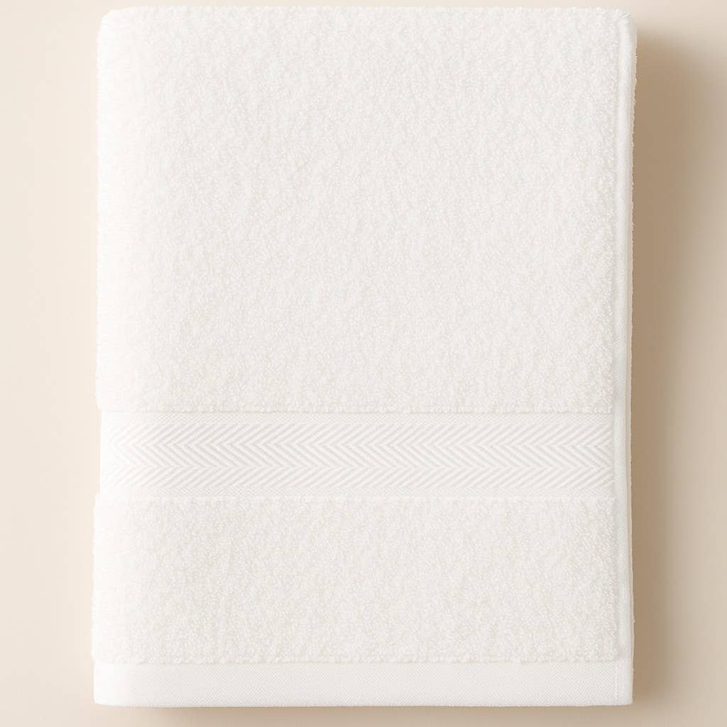 Summit Bath Towels, 100% Cotton, Perfect for Home & Hotel: Gray / Hand (18" x 27")