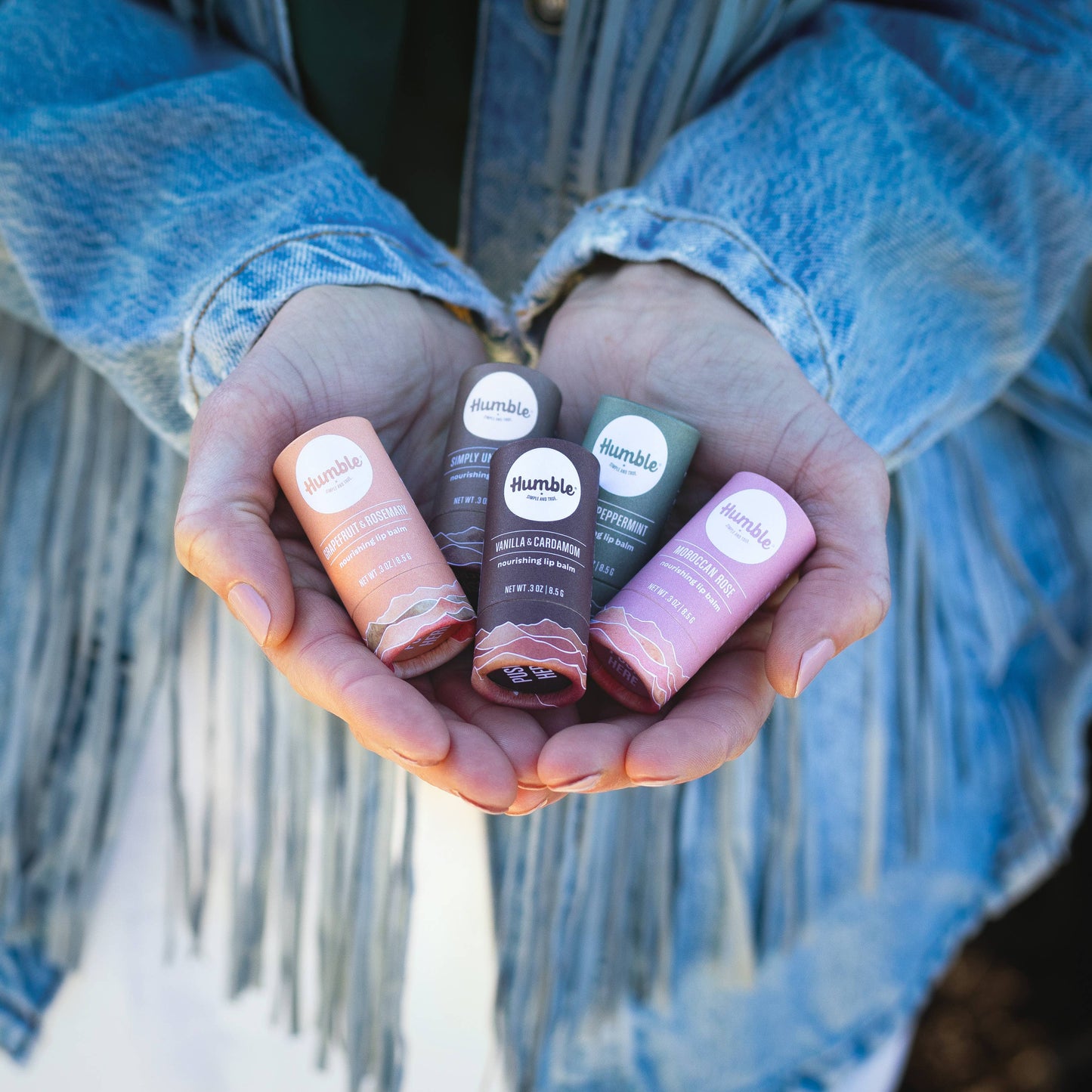 Variety Plastic-Free Lip Balm - Assorted Flavors
