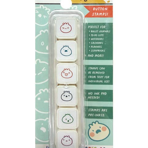 Dumpling Button Stamps