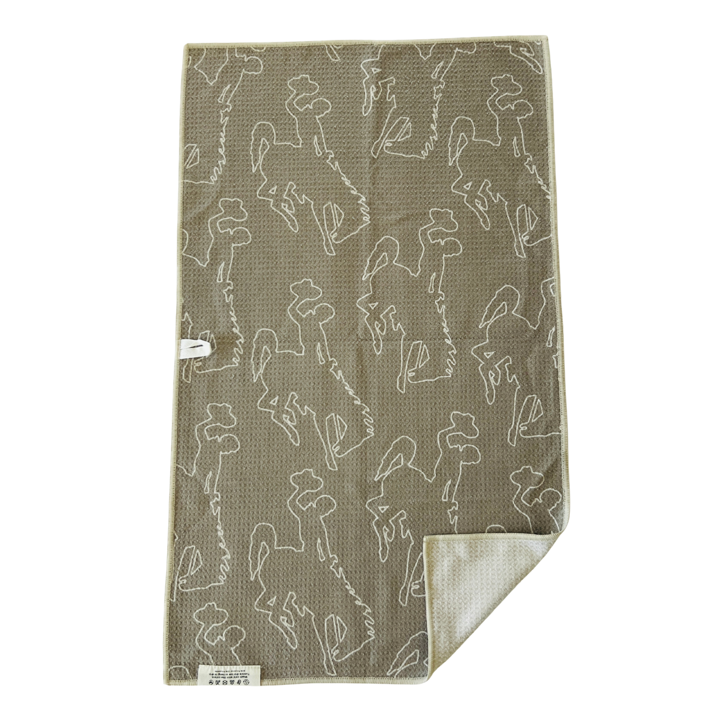 Howdy | Waffle Weave Microfiber Towels Kitchen & Bath: Hand Towel