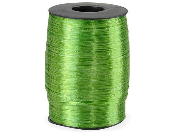 Pearlized Raffia Ribbon: Celadon Pearlized / 1 Pack / 500 yards