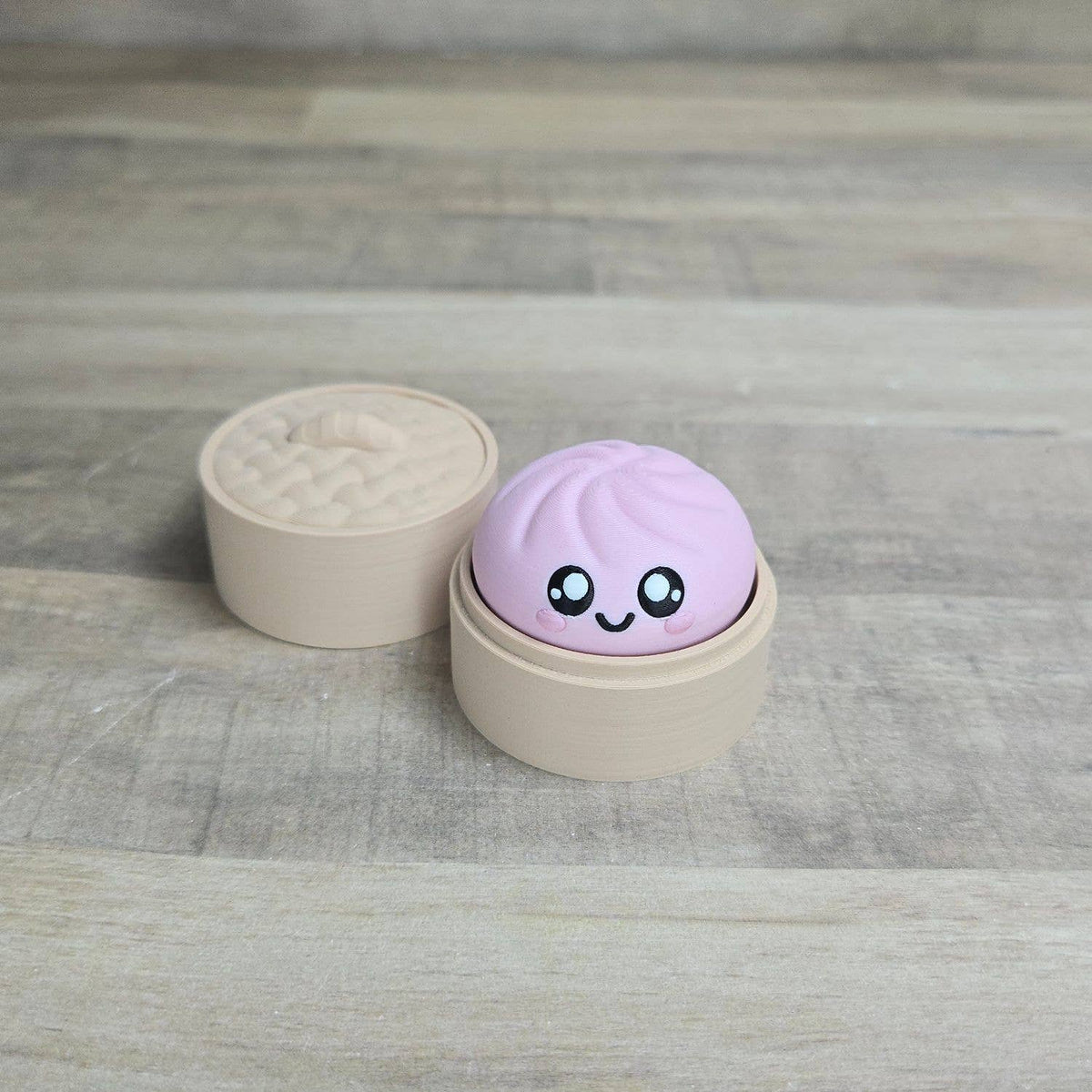 8 New Colors! - Mystery Dumpling Clicker Fidget Toy: First Dumpling Order (Free Display) / 24 Pack (minimum) / Default Colors (All Colors Shown)