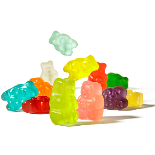 CANDY GUMMI BEARS, ASSORTED FLAVORS