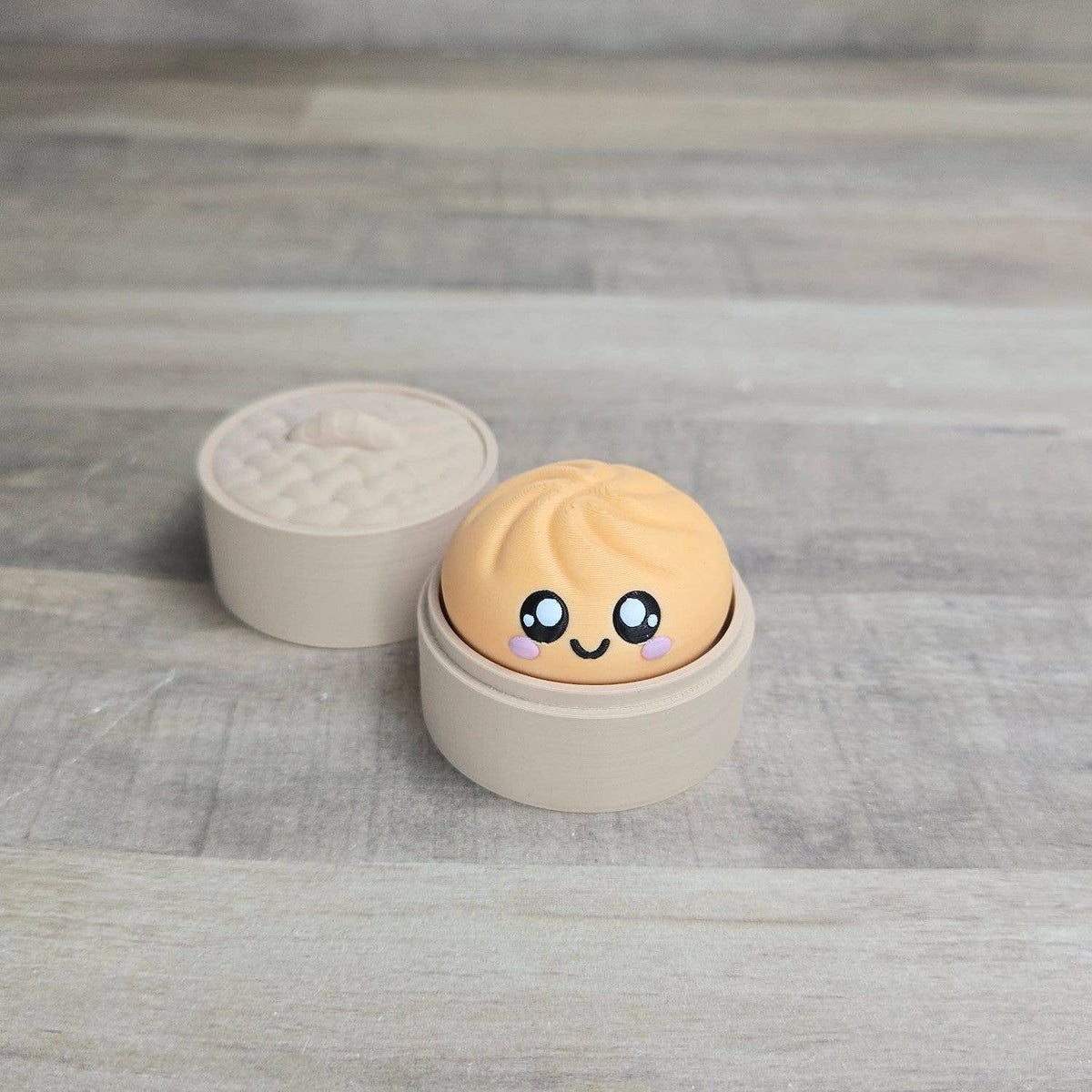 8 New Colors! - Mystery Dumpling Clicker Fidget Toy: First Dumpling Order (Free Display) / 24 Pack (minimum) / Default Colors (All Colors Shown)