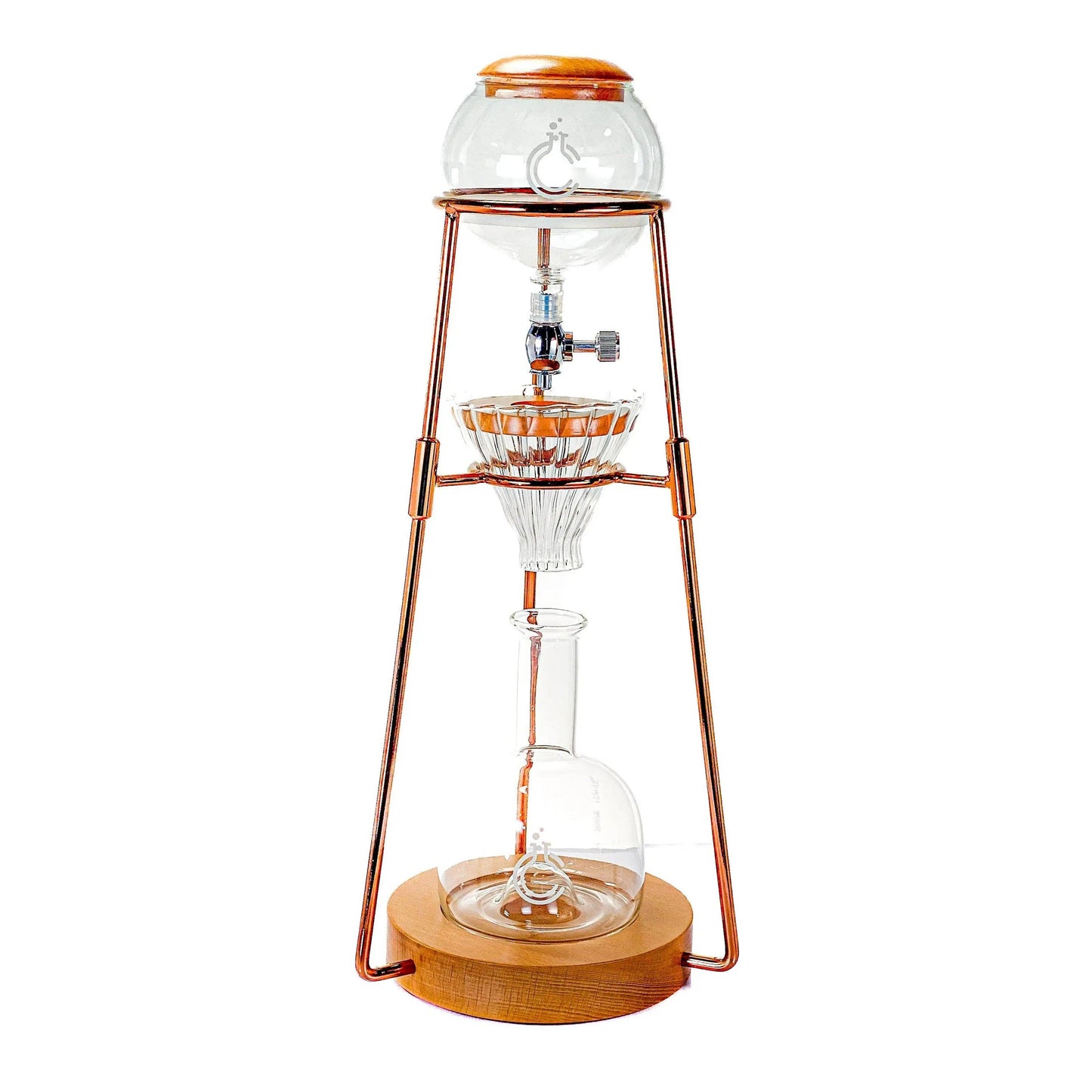 Cold Brew Drip Coffee Tower | Chemistry Inspired Café: Silver