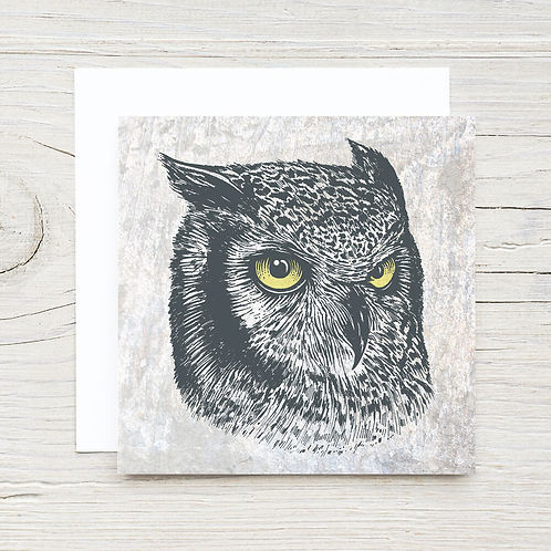 OWL MINI GIFT CARD WITH ENVELOPE