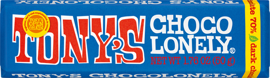 TONY'S dark chocolate 70%, 1.76 oz, 1 bar