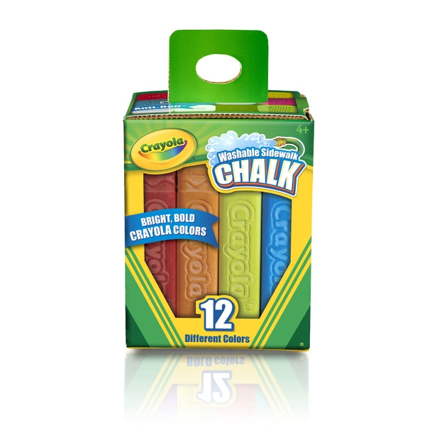 SIDEWALK CHALK 12CT CRAYOLA