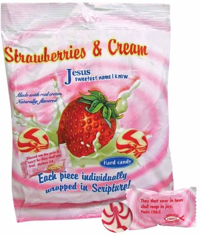 SCRIPTURE HARD CANDY, ASSORTED FLAVORS