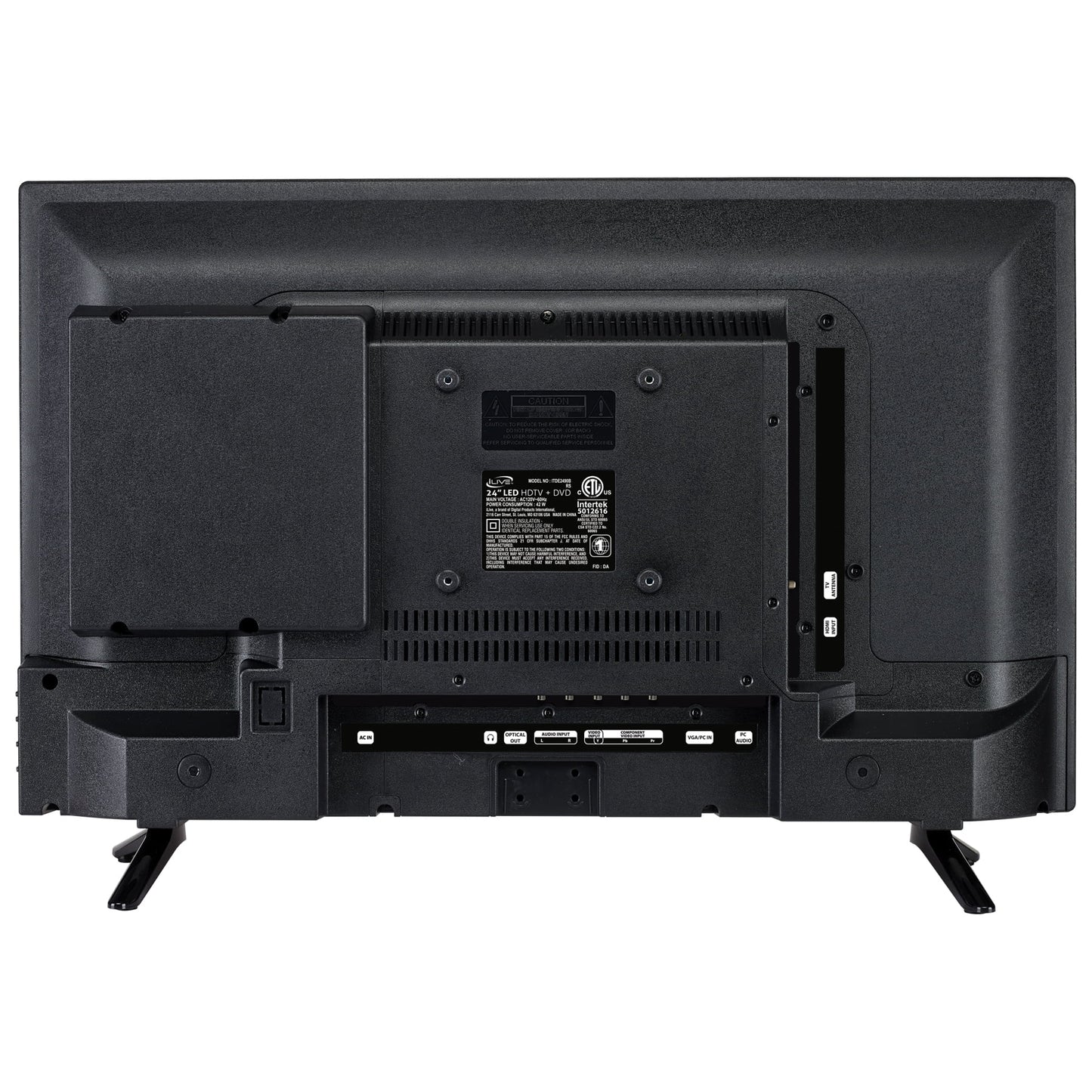 24" Flat Screen LED TV/ DVD