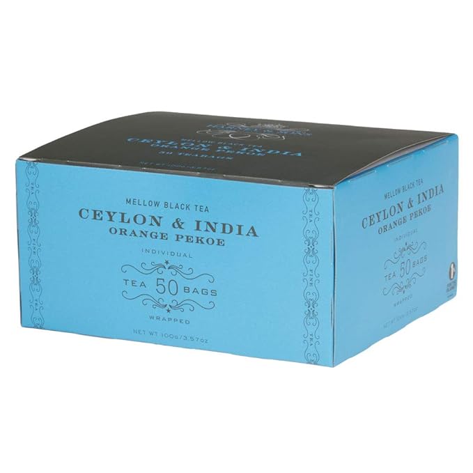 eylon & India Orange Pekoe 50 Black Tea Bags