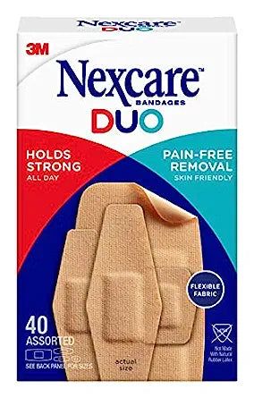 NEXCARE DUO BANDAGES DSA 40CT