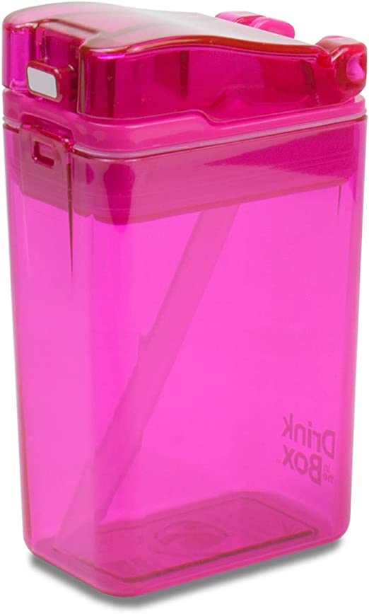 DRINK IN THE BOX 8 OZ PINK