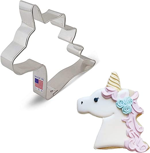 28-070 UNICORN COOKIE CUTTER