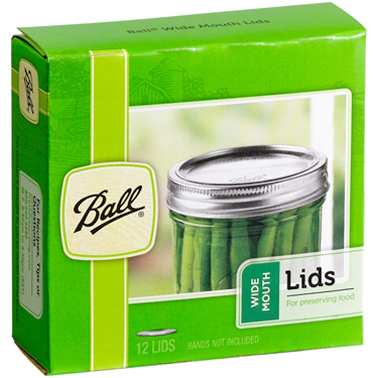 WIDE MOUTH LIDS BALL BX/12