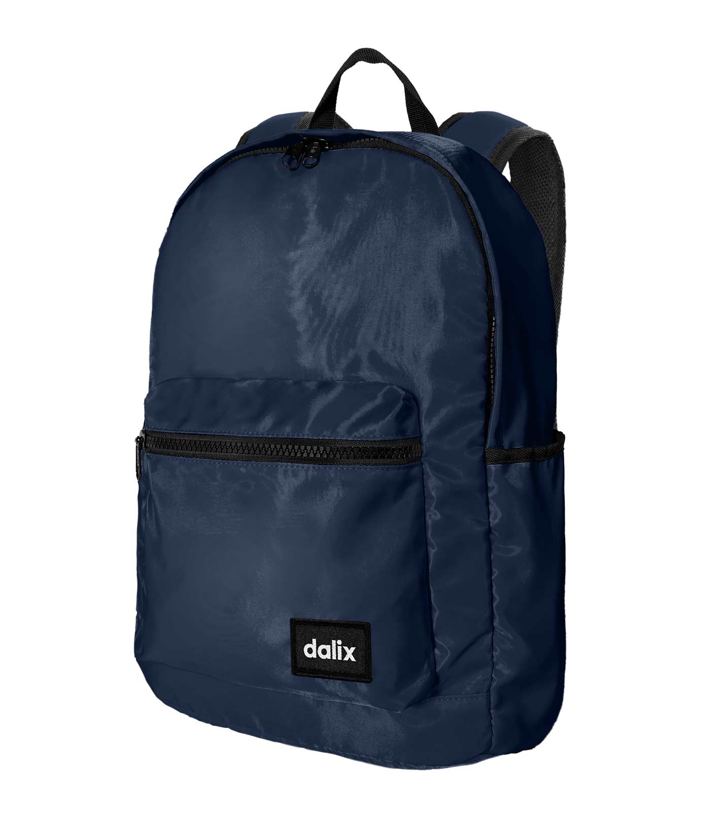 Dalix Classic Vibes Backpack: Navy Blue