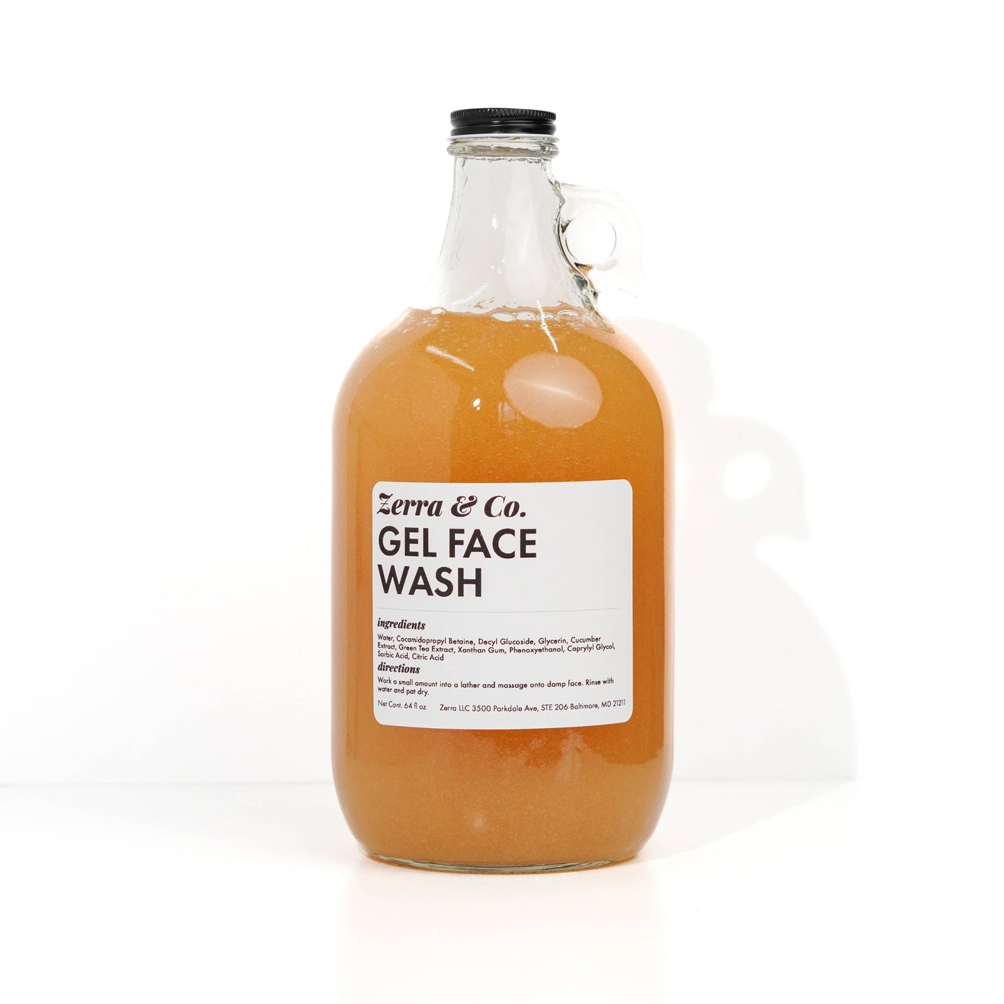 Bulk Gel Face Wash | Zero Waste Gentle Cleanser Refill: (128 oz) - Sold by the oz