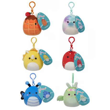 The Original Squishmallows 3.5" with Hook, Assorted Styles