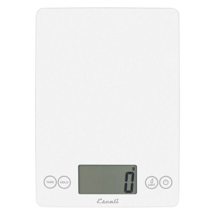 Arti Glass Kitchen Scale: Frost White