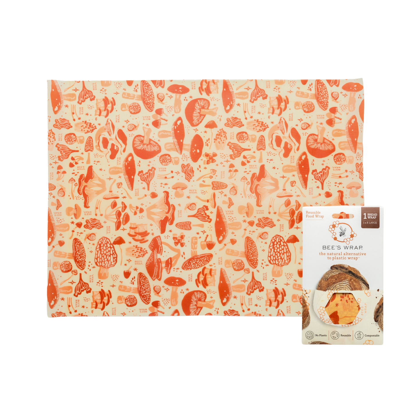 Bread Wrap - Mushroom Magic, Limited Edition