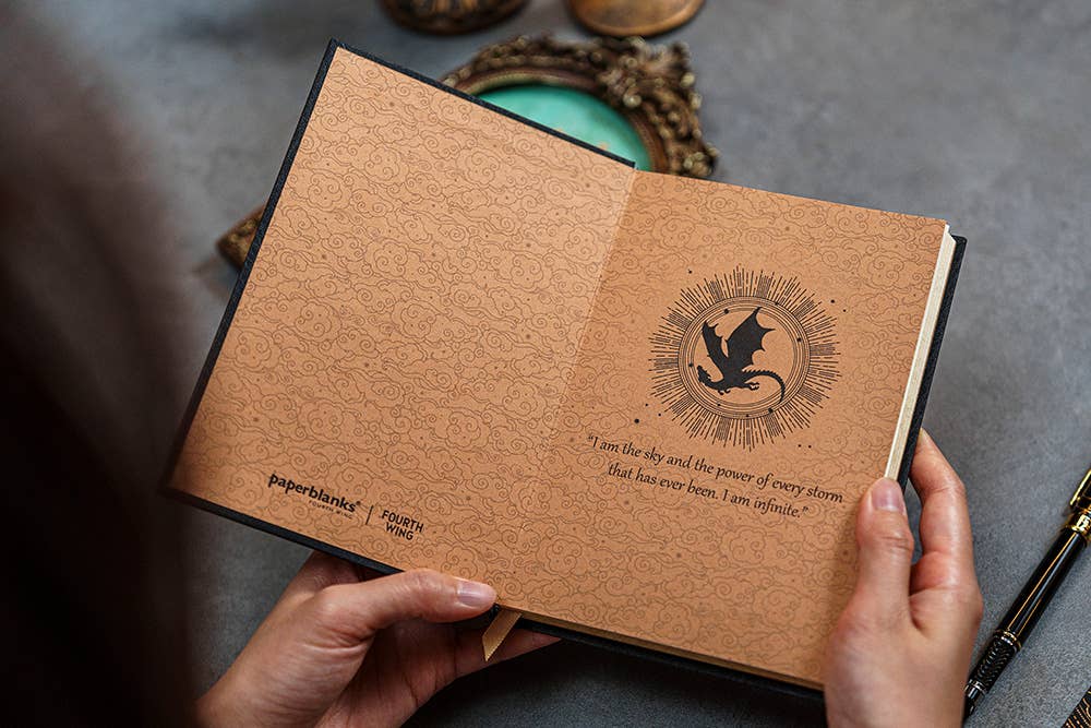 Paperblanks Shadows of Navarre Hardcover (Fourth Wing): Ultra / Lined
