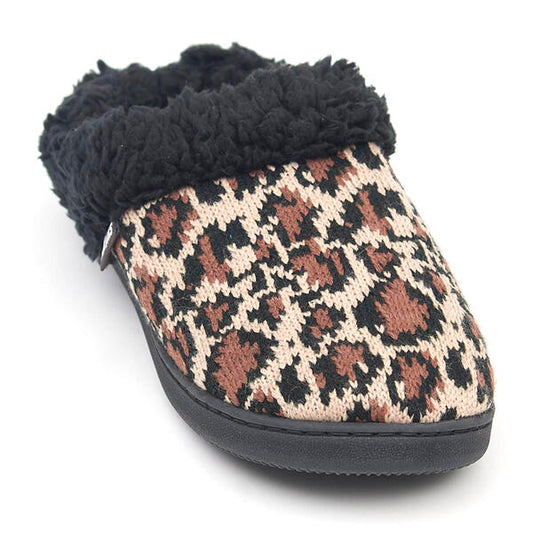 WOMENS MUK LUK CLOG SLIPPER