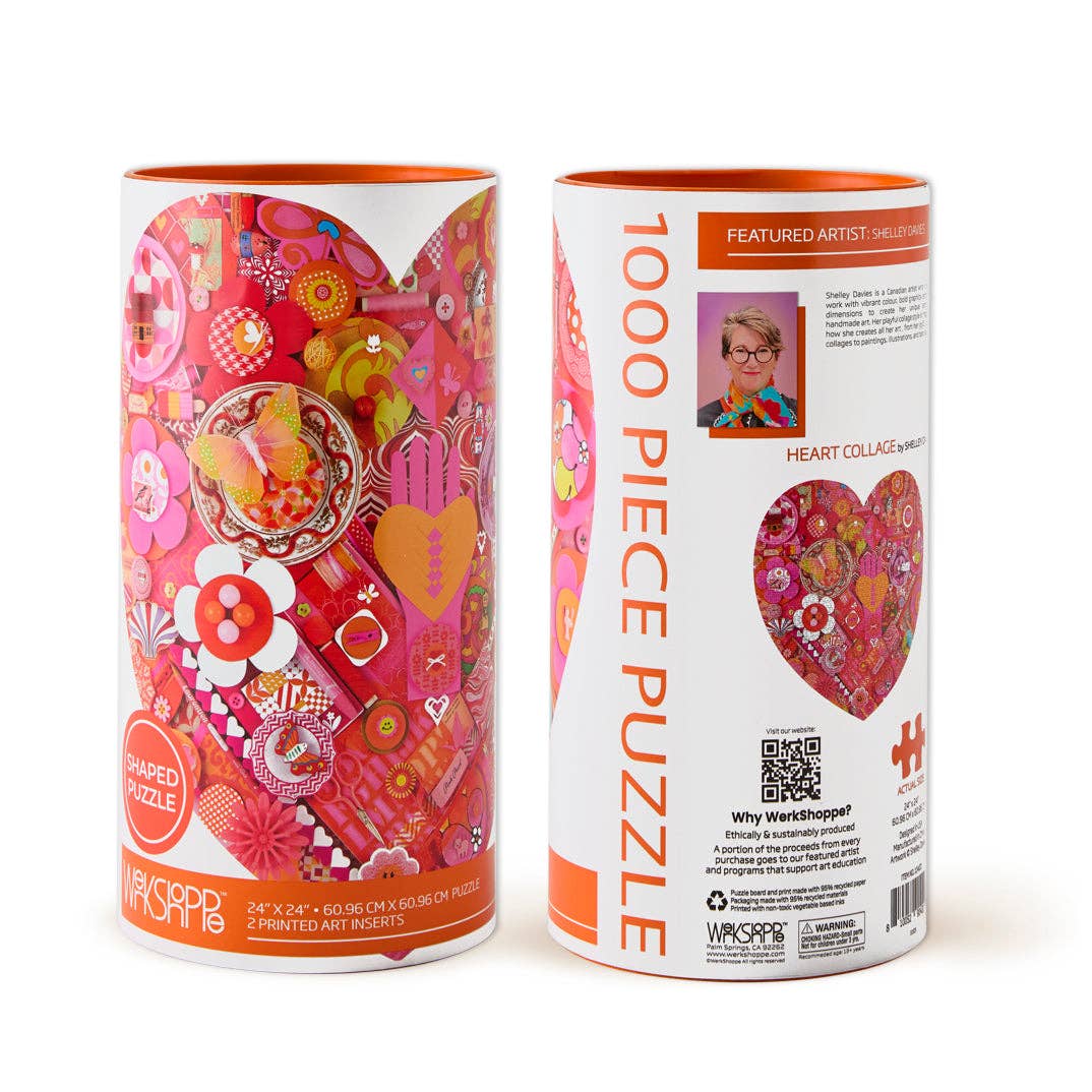 Heart Collage 1000 Piece Puzzle | Valentine's Day
