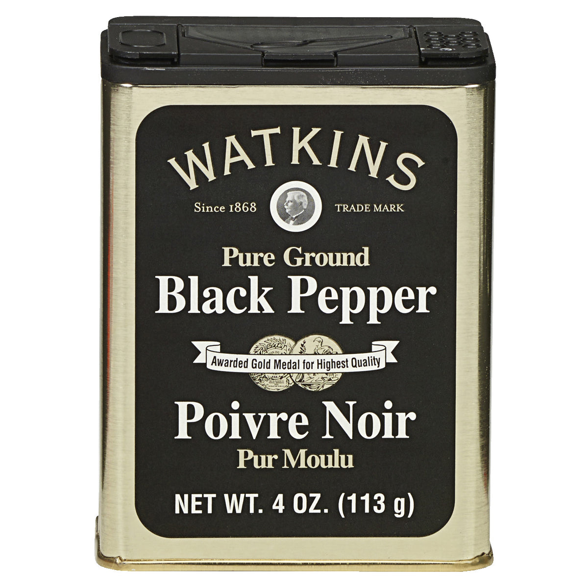 SPICE BLACK PEPPER 4OZ WATKINS
