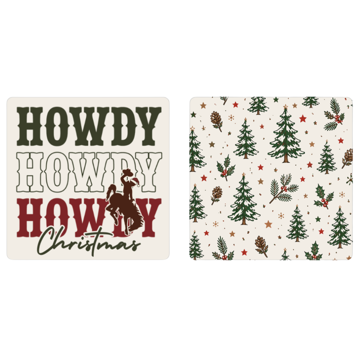 Howdy Santa | Waffle Weave Microfiber Towels Kitchen & Bath: Hand Towel