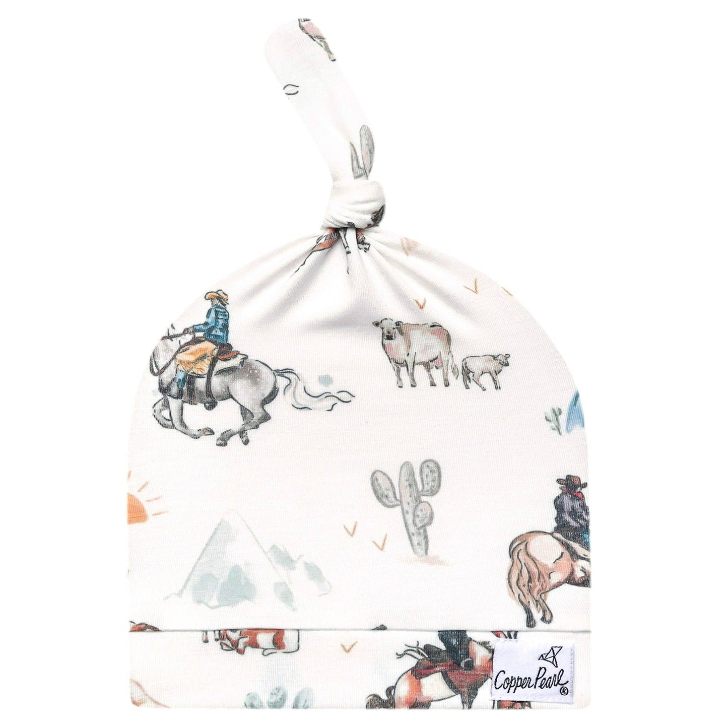 Top Knot Hat - Boone: 5-18 Months