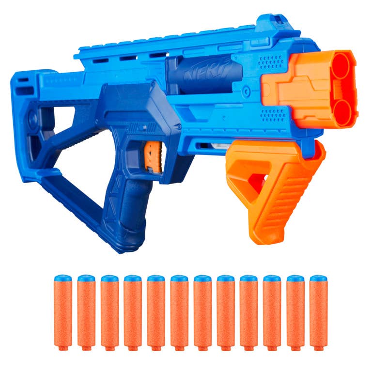 Nerf N Series Double Impact Dart Blaster with 12 N1 Darts